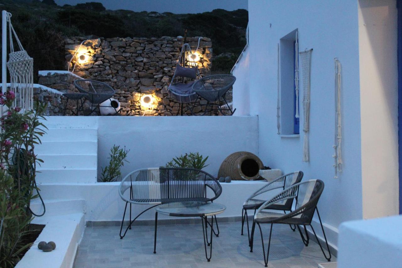 Cycladic Villa In Amorgos Island Arkesini Luaran gambar