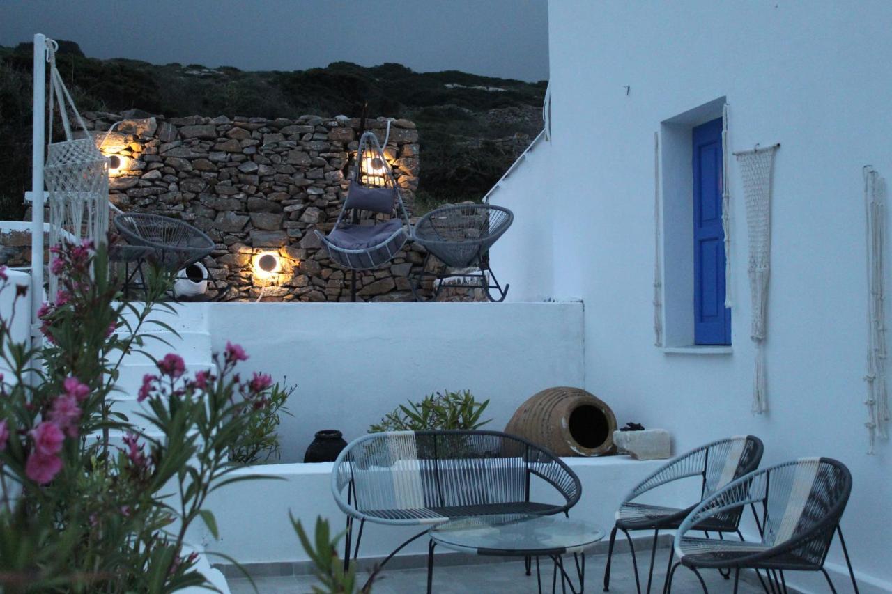 Cycladic Villa In Amorgos Island Arkesini Luaran gambar